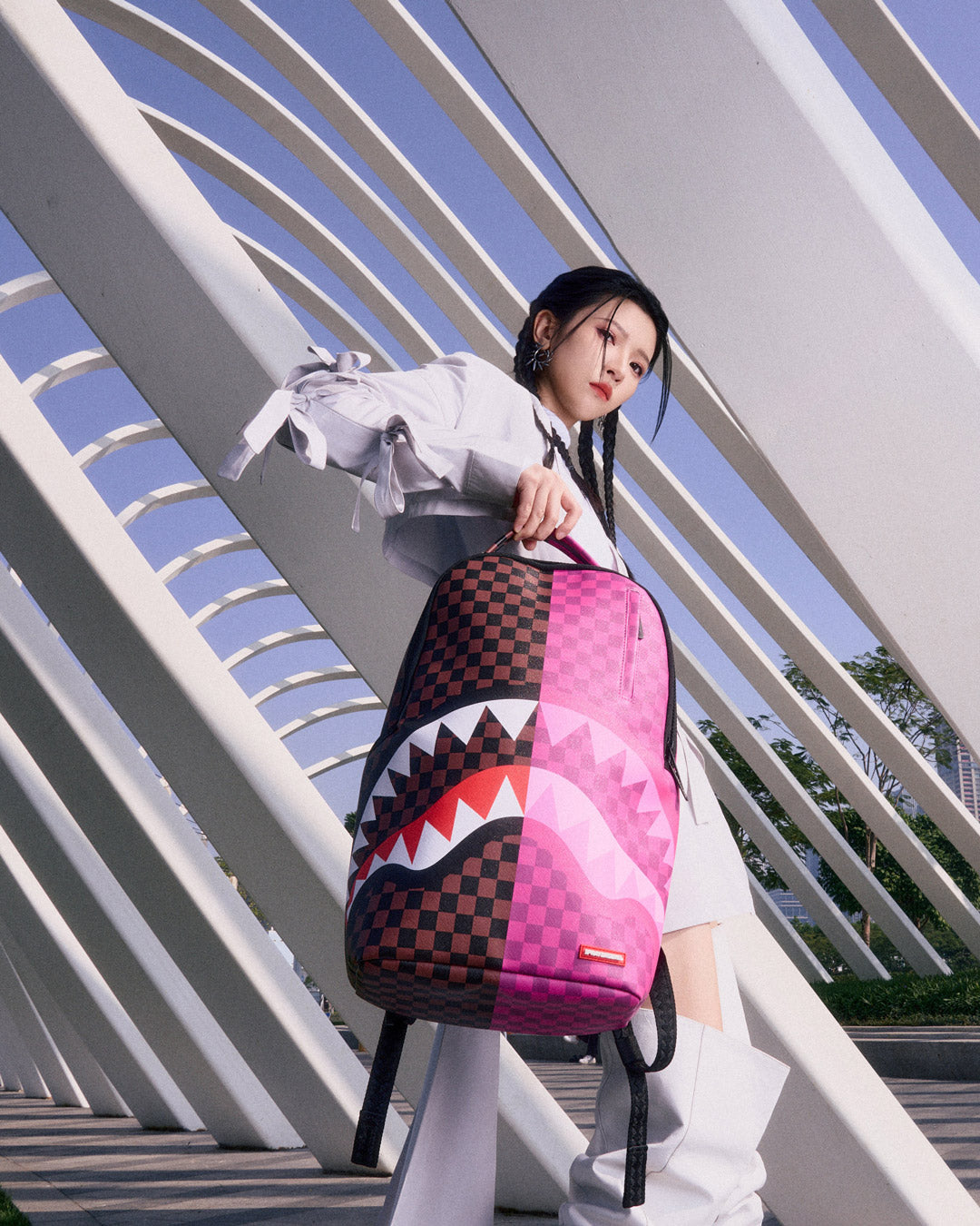 SPRAYGROUND DOUBLE TROUBLE EDITION BACKPACK