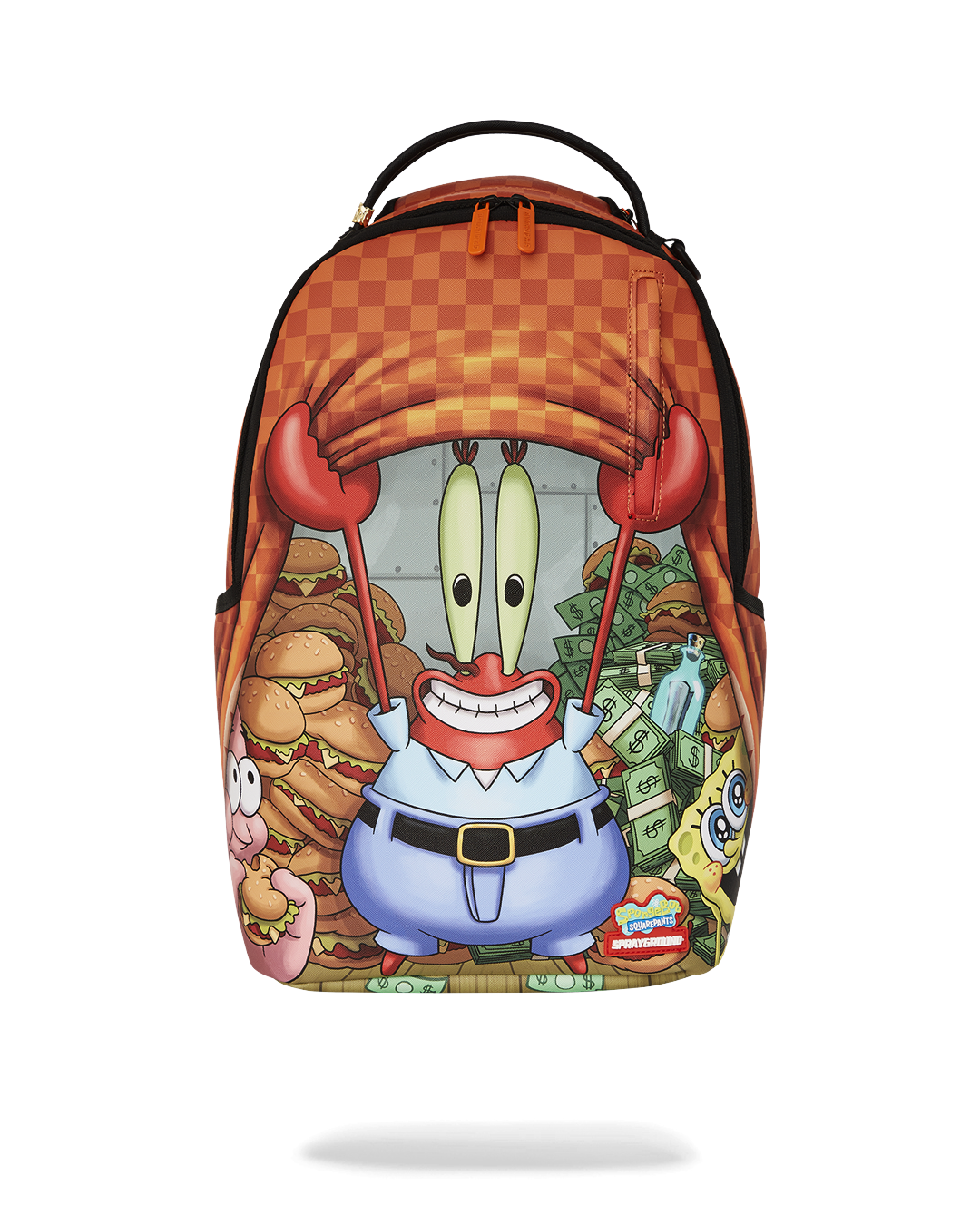 SPRAYGROUND SPONGEBOB STACK UP KRABS BACKPACK