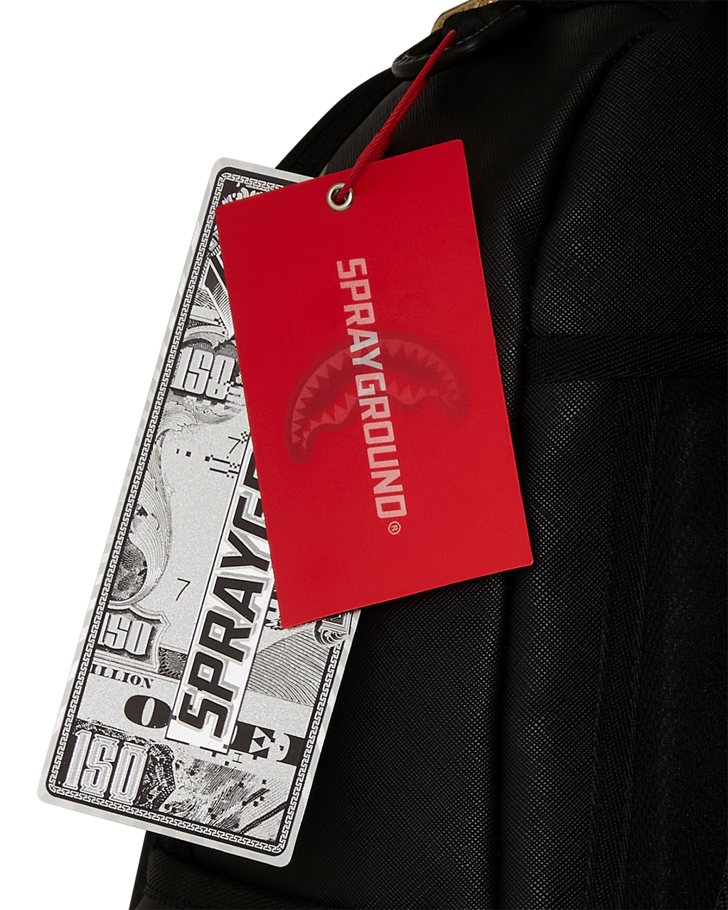 SPRAYGROUND BAG ON BAG OPTICAL ILLUSION SHARKS IN PARIS BACKPACK