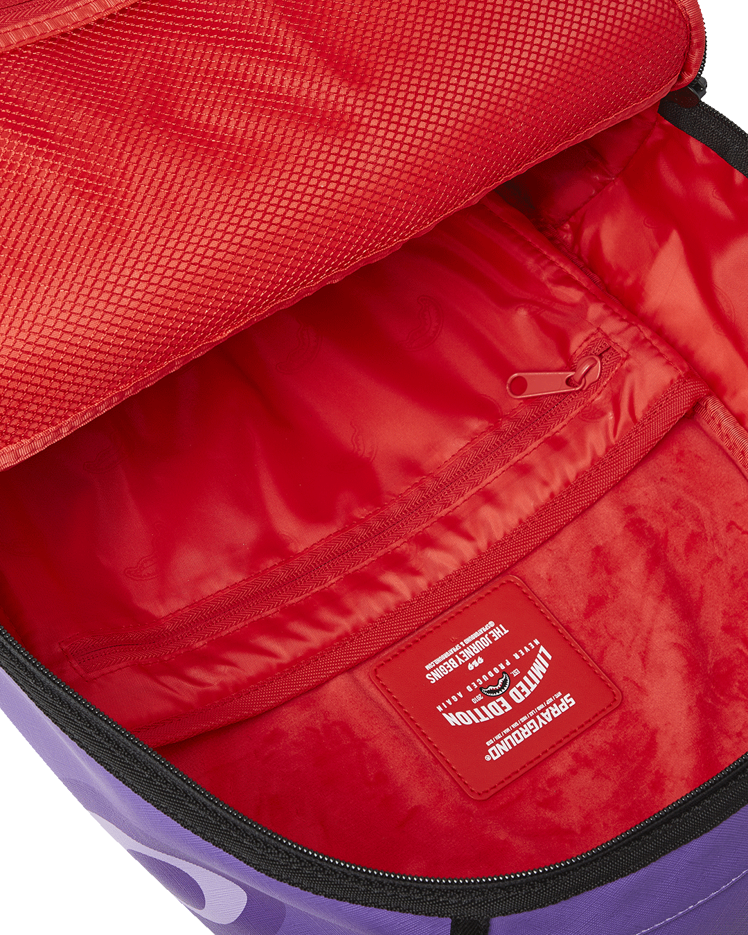 SPRAYGROUND SHARK CENTRAL PURPLE VENOM BACKPACK
