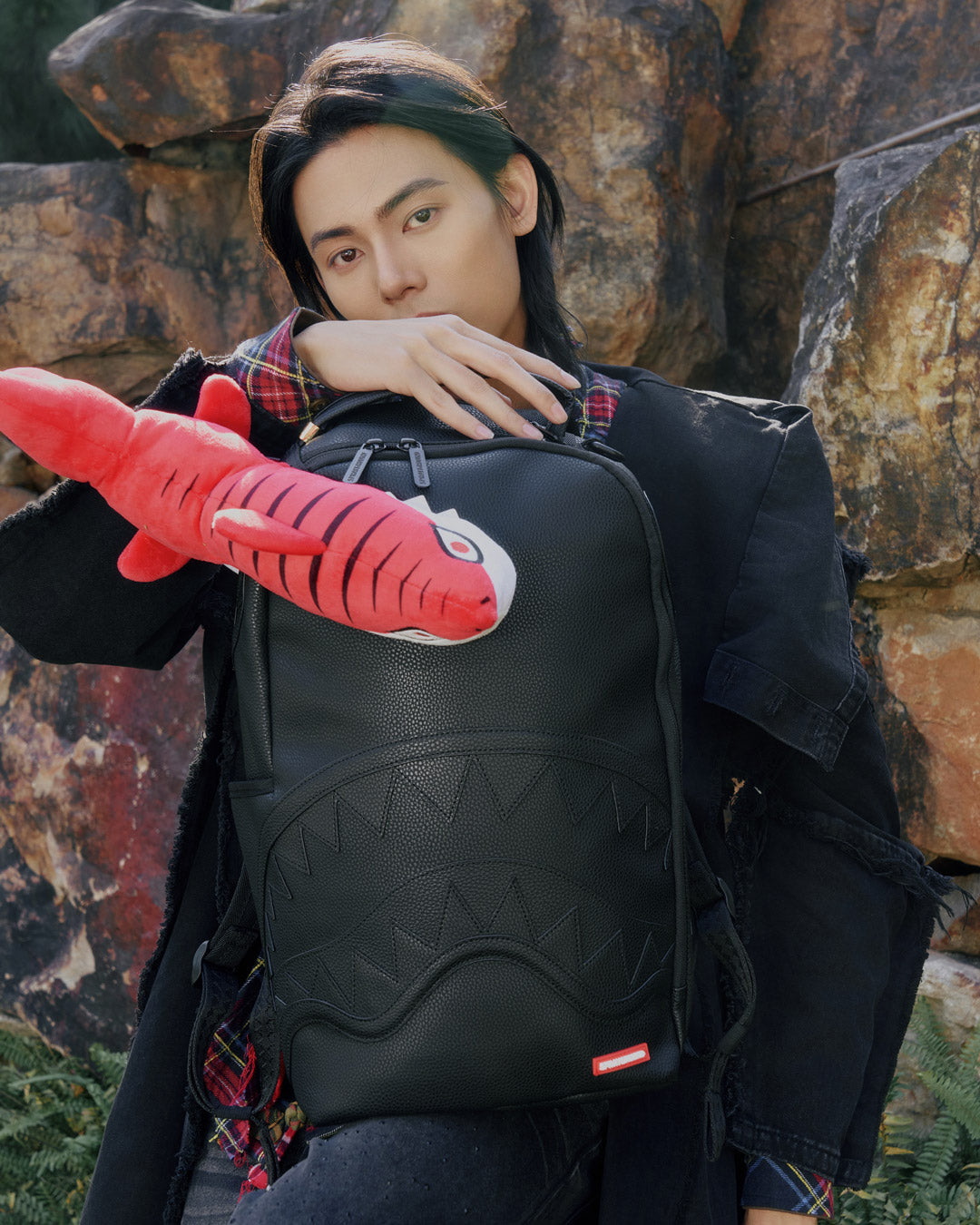 SPRAYGROUND PLUSH SHARK BIG BITE BACKPACK