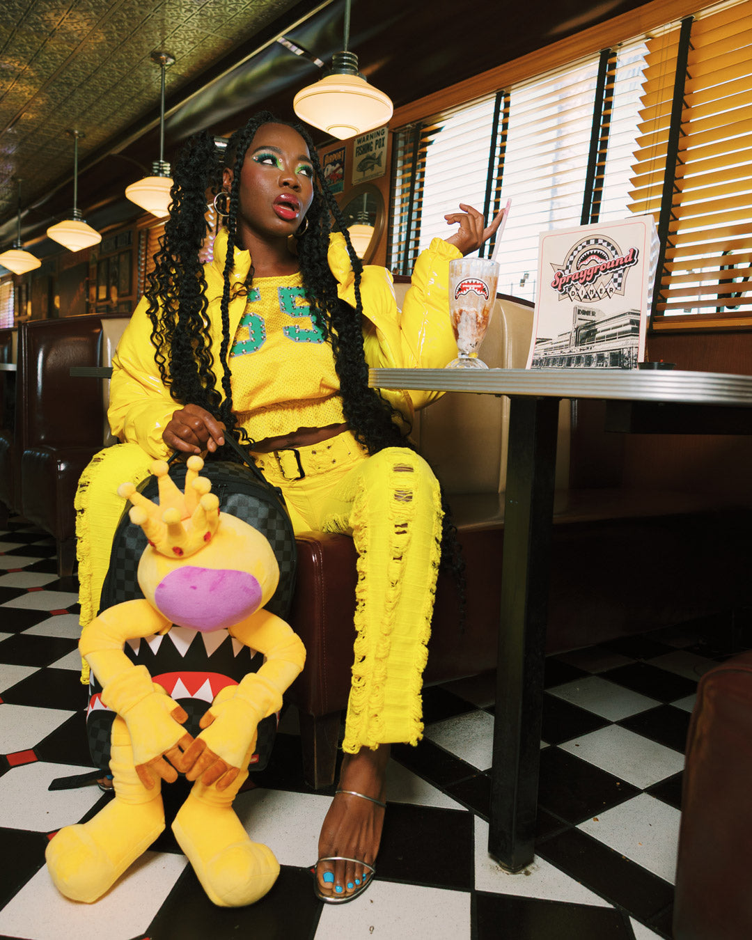 SPRAYGROUND ASTROMANE PORTAL JUMPER BACKPACK