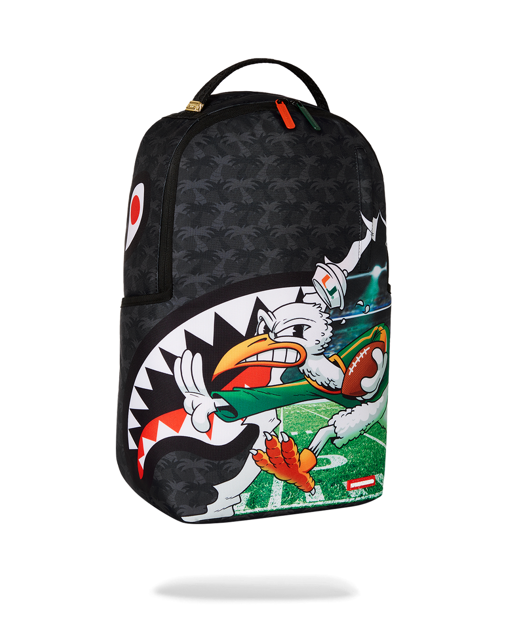SPRAYGROUND UNIVERSITY OF MIAMI TOUCHDOWN BACKPACK