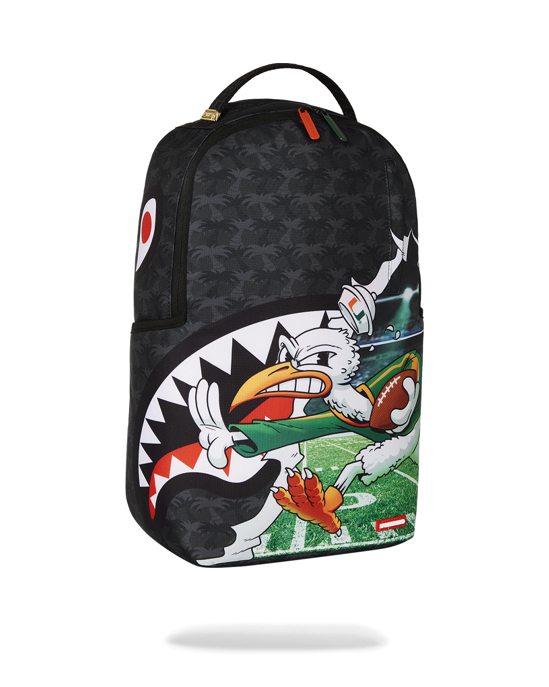 SPRAYGROUND UNIVERSITY OF MIAMI TOUCHDOWN BACKPACK