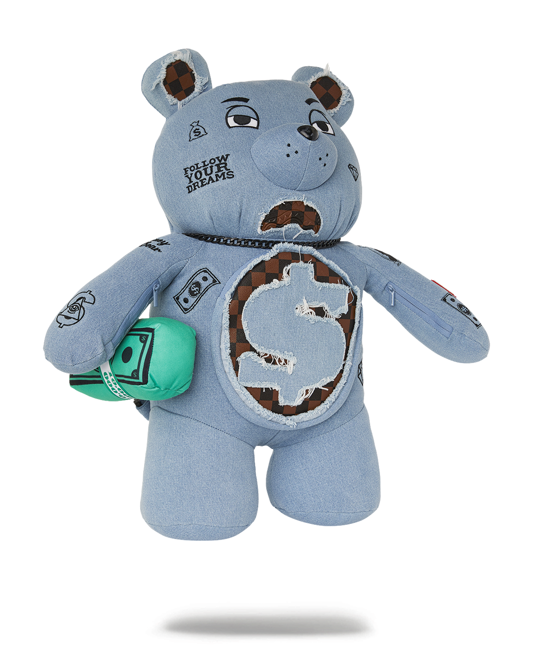 SPRAYGROUND SHORES OF ITALY MONEYBEAR BACKPACK