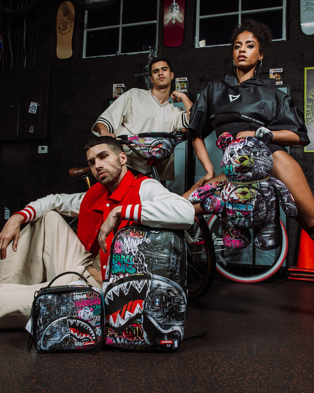 SPRAYGROUND NEW CITY ANDROID MONEYBEAR TEDDYBEAR BACKPACK