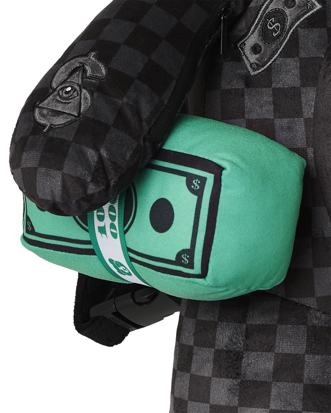 SPRAYGROUND SPEED SHARK SIDE SWIPE MONEYBEAR TEDDY BEAR BACKPACK