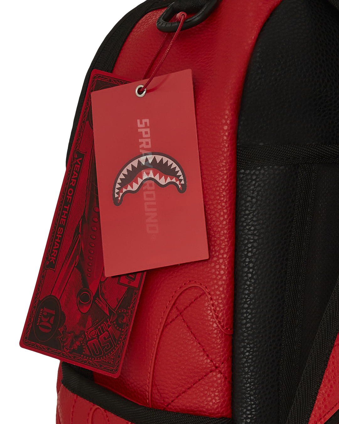 SPRAYGROUND SHARK CENTRAL EMBOSSED DRIP DLXSV BACKPACK