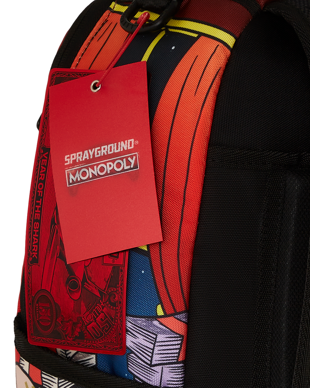 SPRAYGROUND MONOPOLY GOLD EMPIRE THRONE BACKPACK