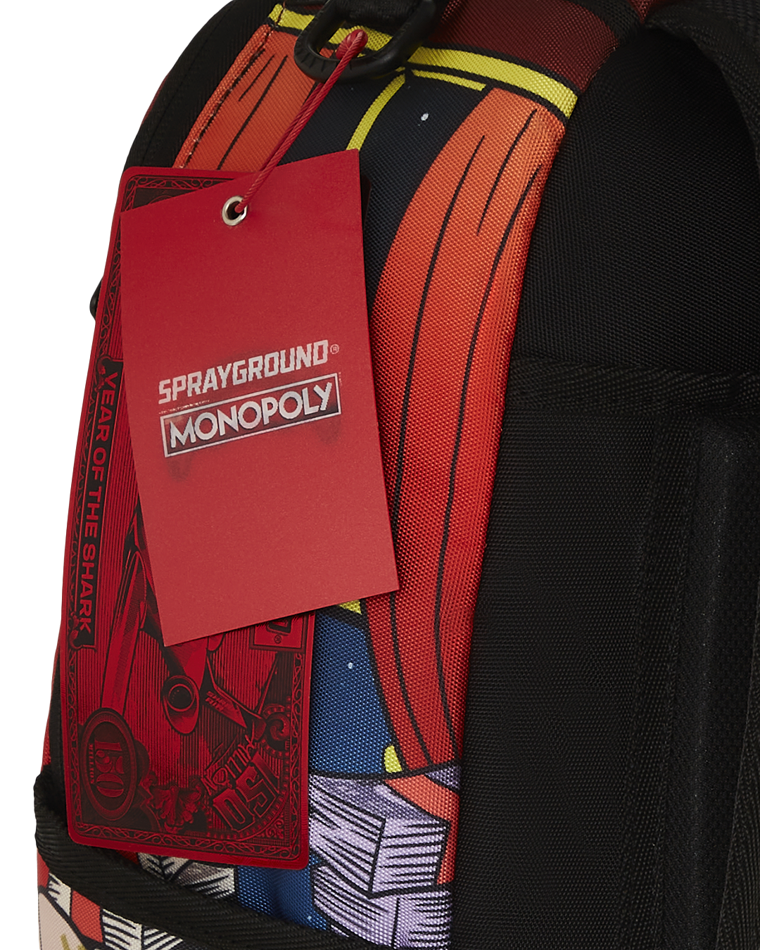 SPRAYGROUND MONOPOLY GOLD EMPIRE THRONE BACKPACK