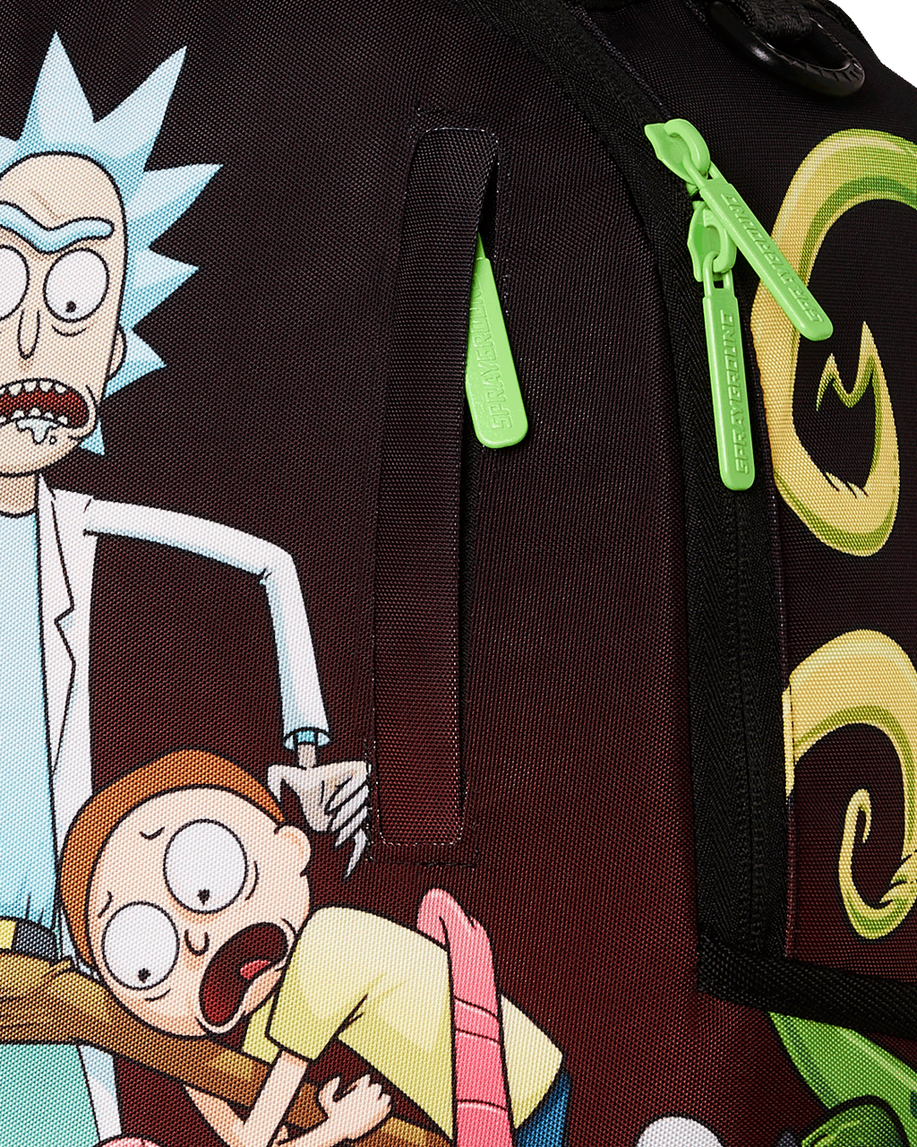 SPRAYGROUND RICK AND MORTY INTERDIMENSIONAL DLXR BACKPACK