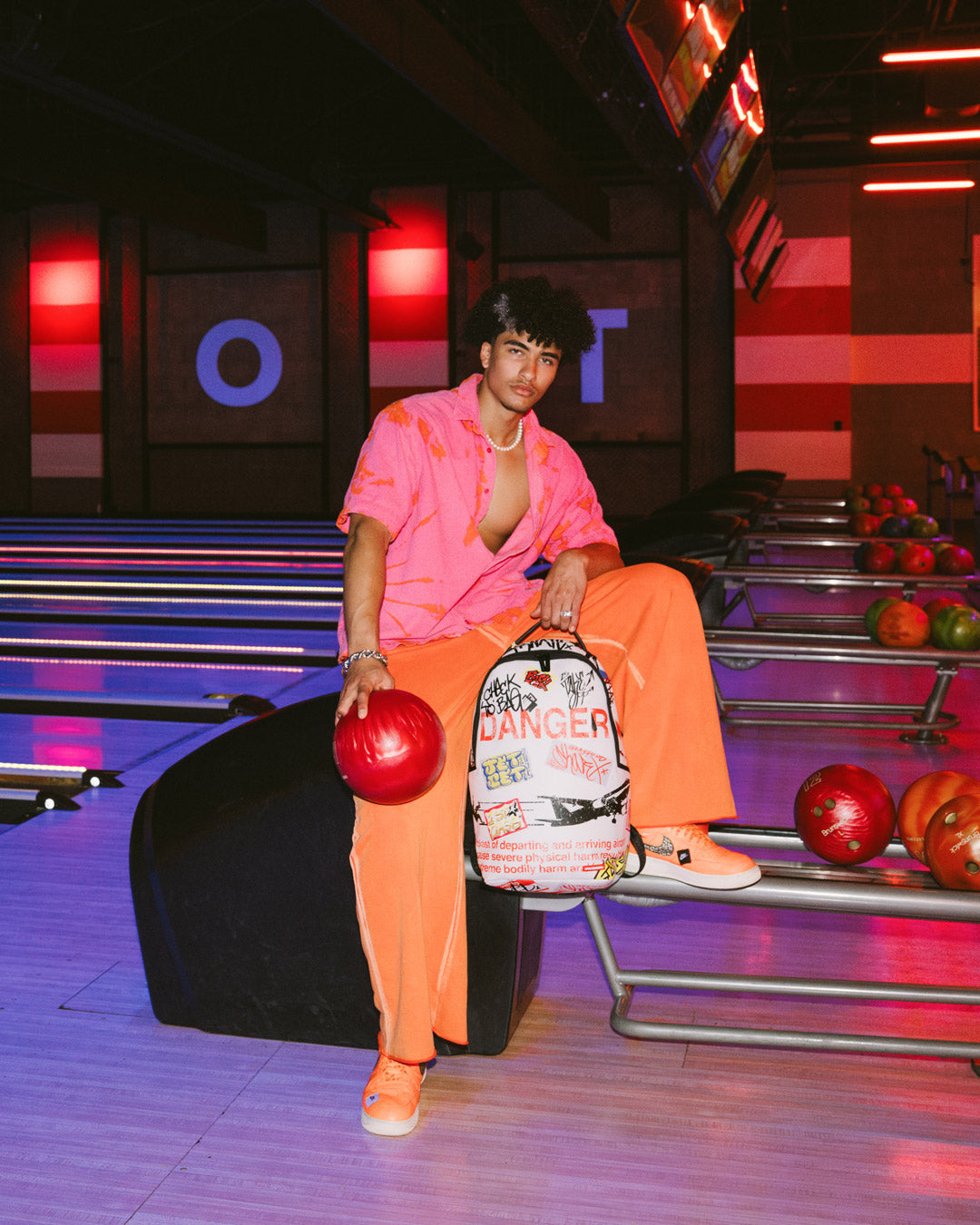 SPRAYGROUND JETBLAST SIGN ON THE RUNWAY BACKPACK