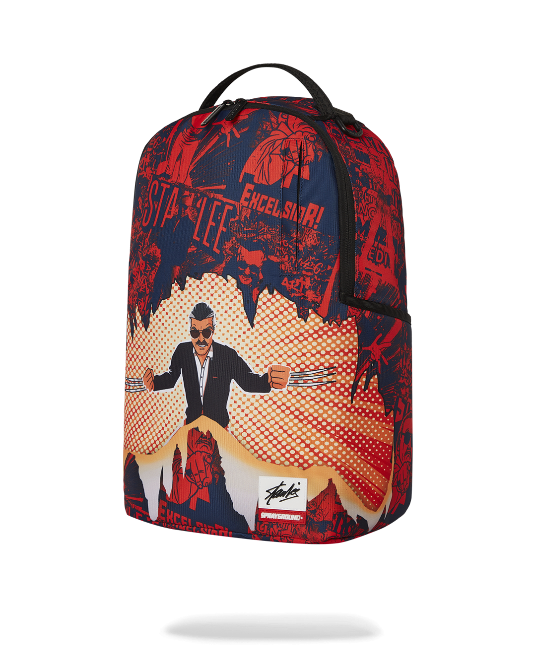 SPRAYGROUND STAN LEE COLLAB BACKPACK - IF YOU CAN'T FIND A HERO, BE ONE