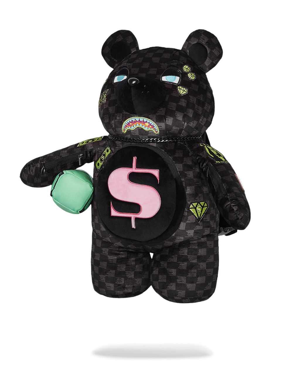 SPRAYGROUND SLIME TAKEOVER MONEYBEAR BACKPACK