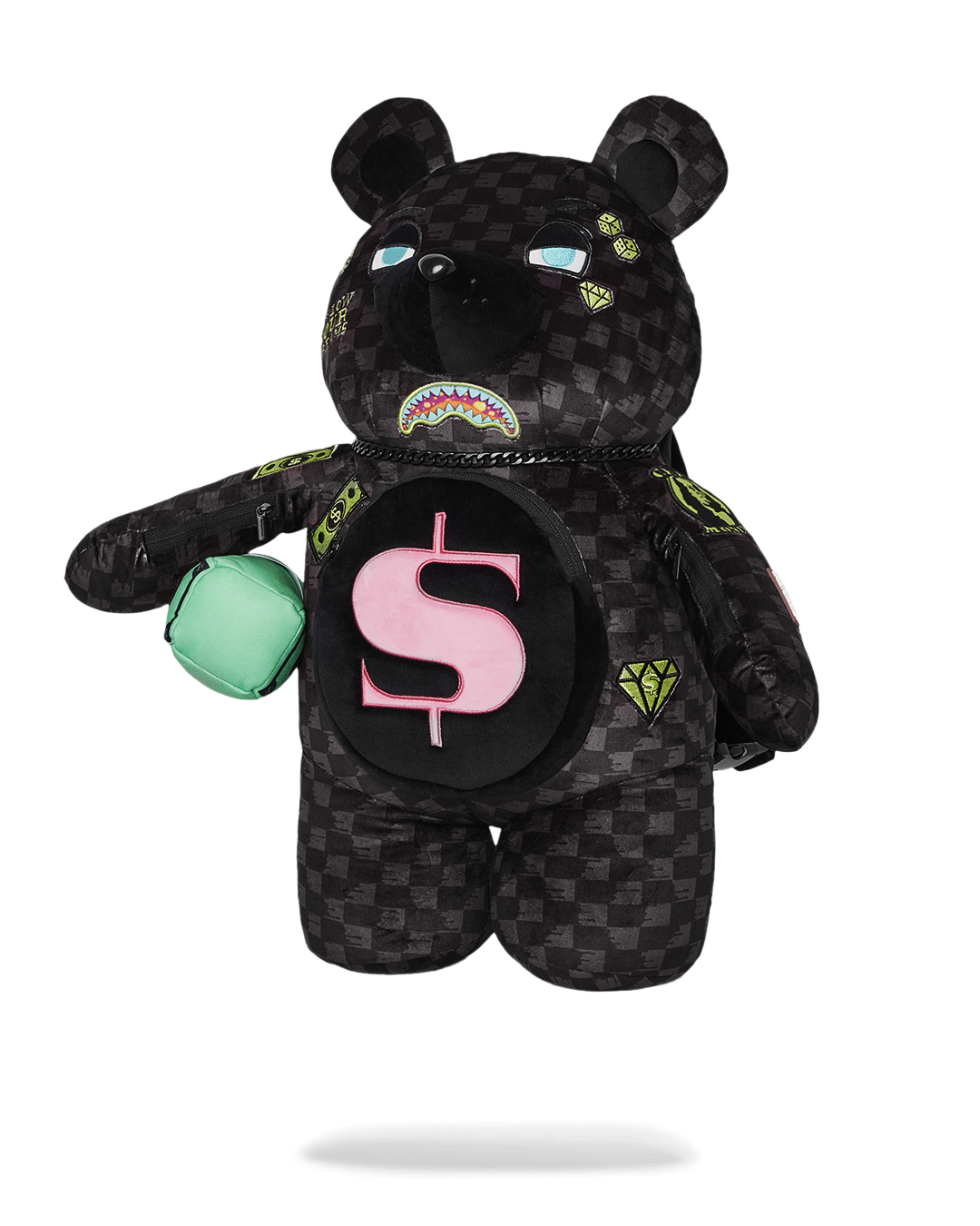SPRAYGROUND SLIME TAKEOVER MONEYBEAR BACKPACK