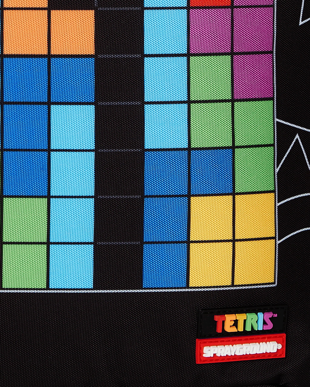 SPRAYGROUND TETRIS WITH DIABLO AND MONEY BEAR BACKPACK