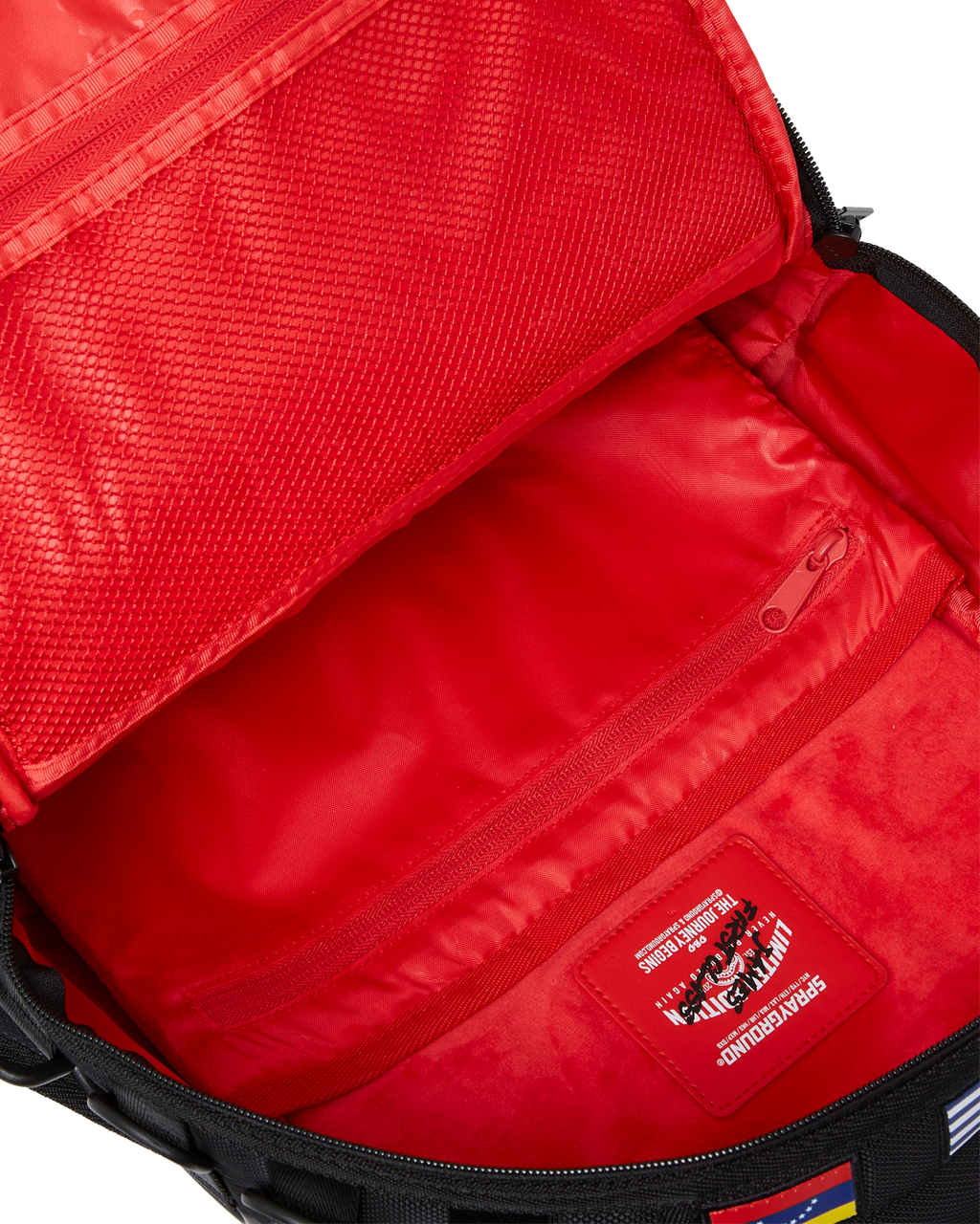 SPRAYGROUND JAMES FIRST CLASS GLOBAL FLAGS SPECIAL OPS CARGO BACKPACK