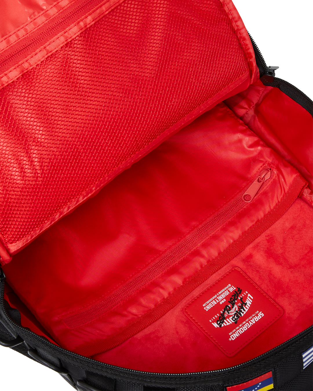 SPRAYGROUND JAMES FIRST CLASS GLOBAL FLAGS SPECIAL OPS CARGO BACKPACK