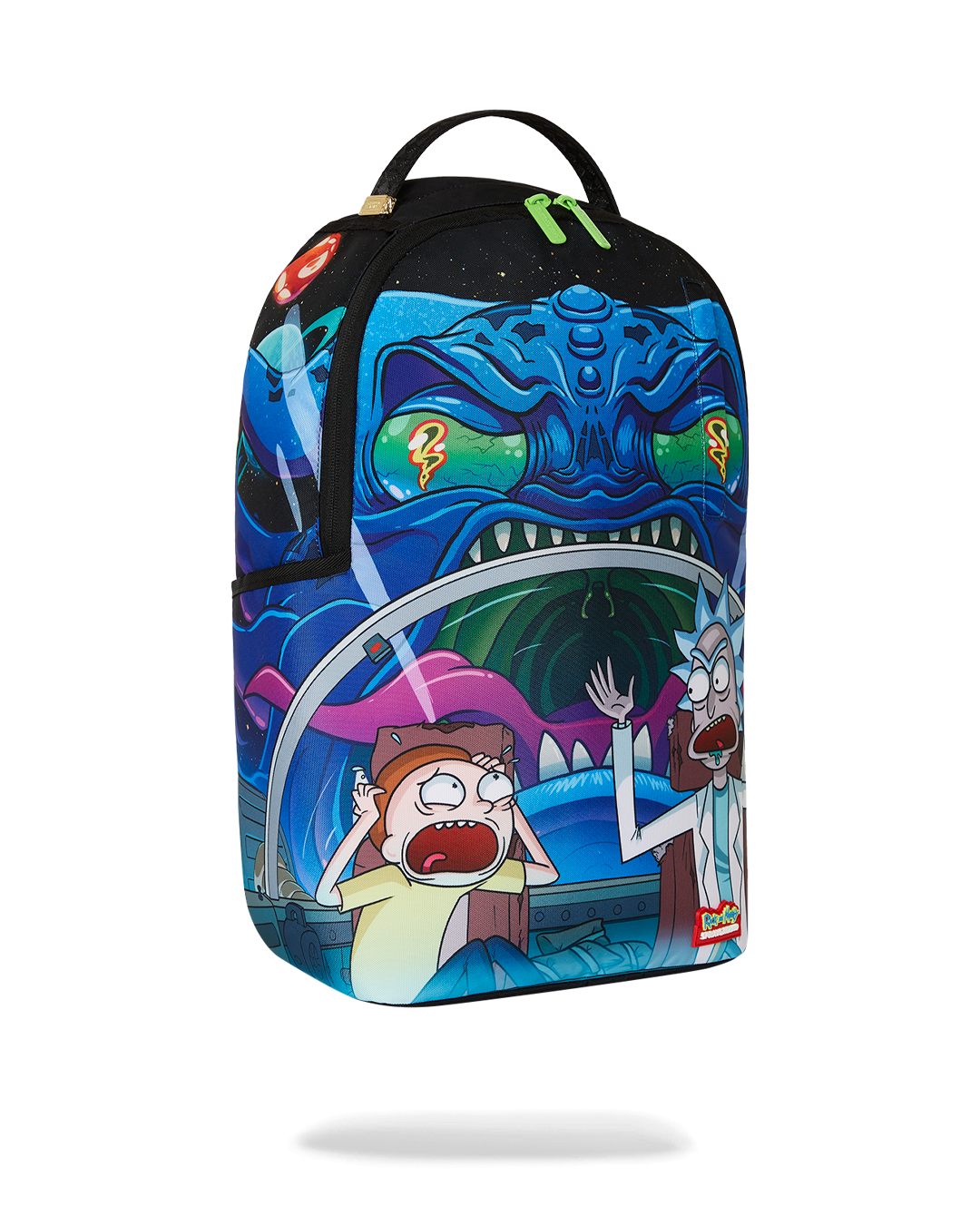SPRAYGROUND RICK AND MORTY GALACTIC GETAWAY BACKPACK