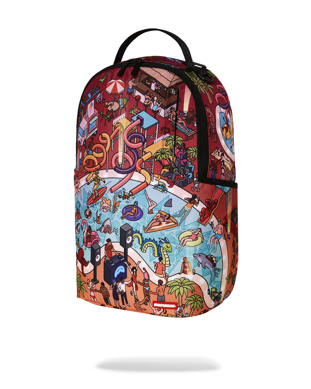SPRAYGROUND LIFE OF THE PARTY DLXR BACKPACK