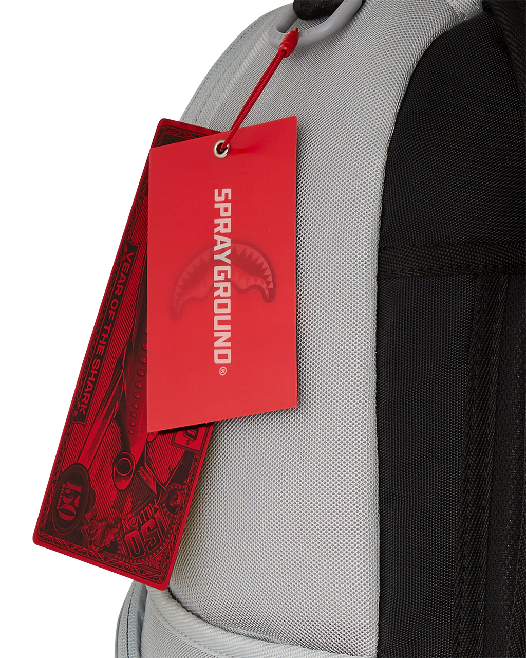SPRAYGROUND SHARK CENTRAL ICE MESH BACKPACK
