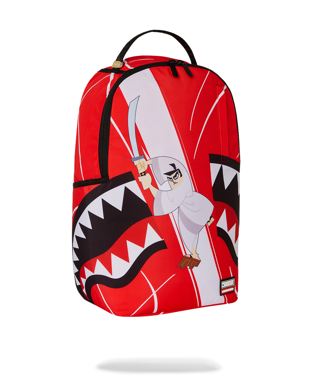 SPRAYGROUND SAMURAI JACK SHARK MOUTH SLICE DLXR BACKPACK
