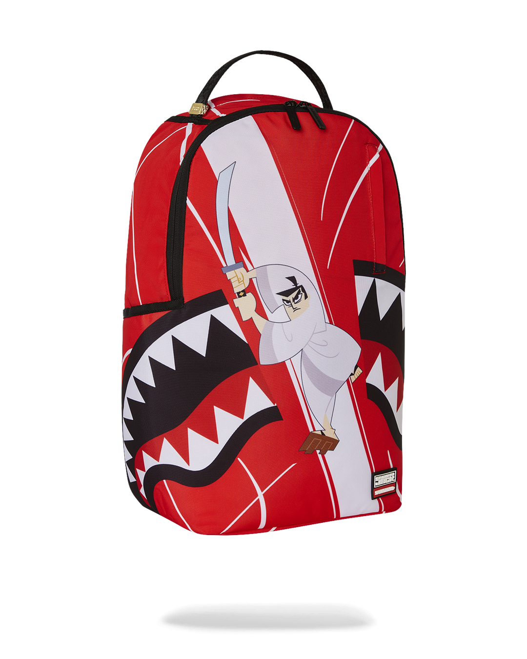 SPRAYGROUND SAMURAI JACK SHARK MOUTH SLICE DLXR BACKPACK
