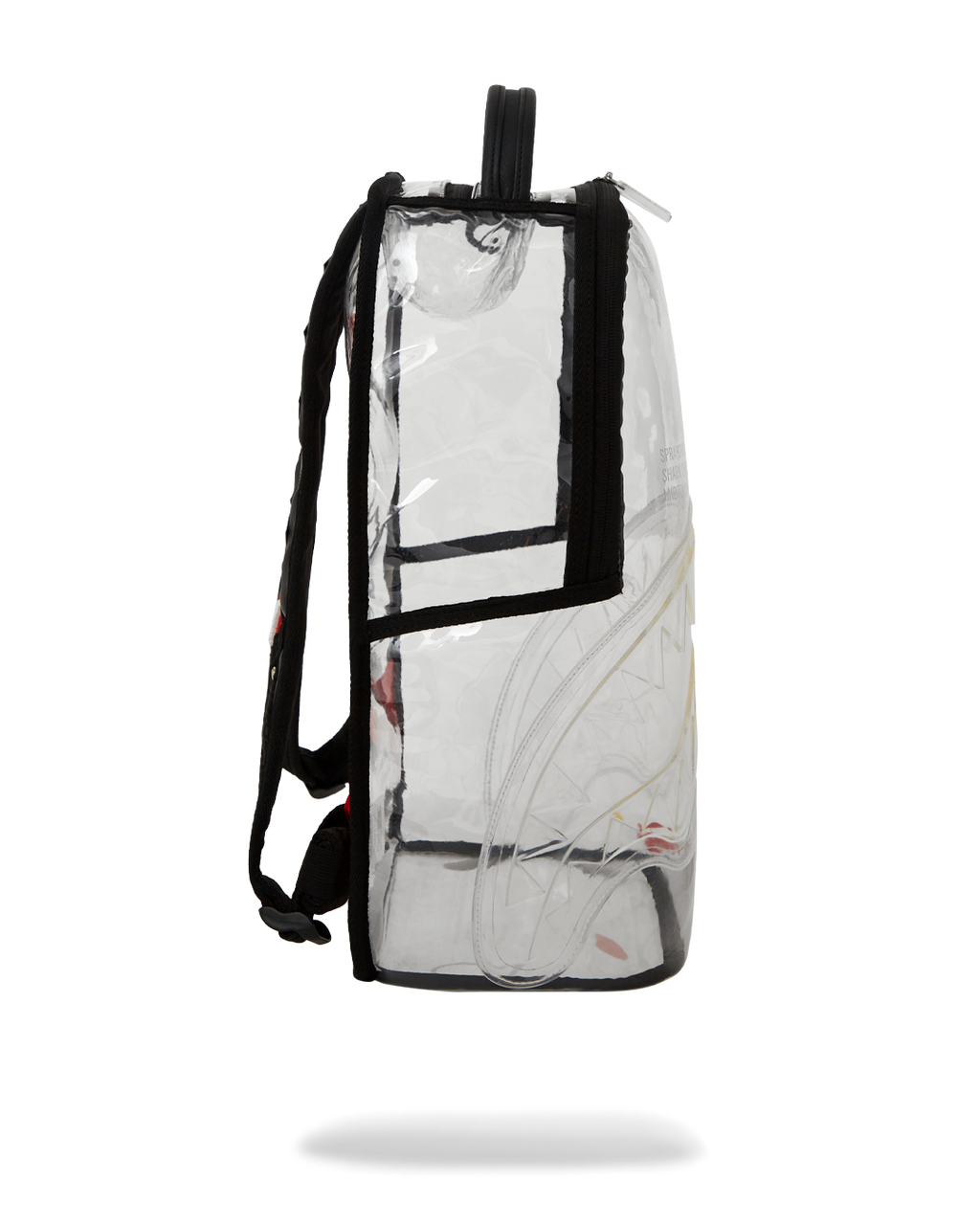 SPRAYGROUND 100% CLEAR BACKPACK - SHARK CENTRAL