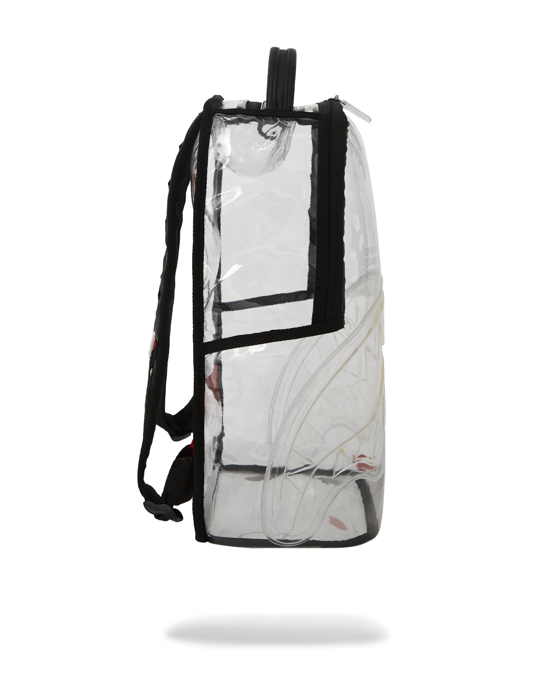 SPRAYGROUND 100% CLEAR BACKPACK - SHARK CENTRAL