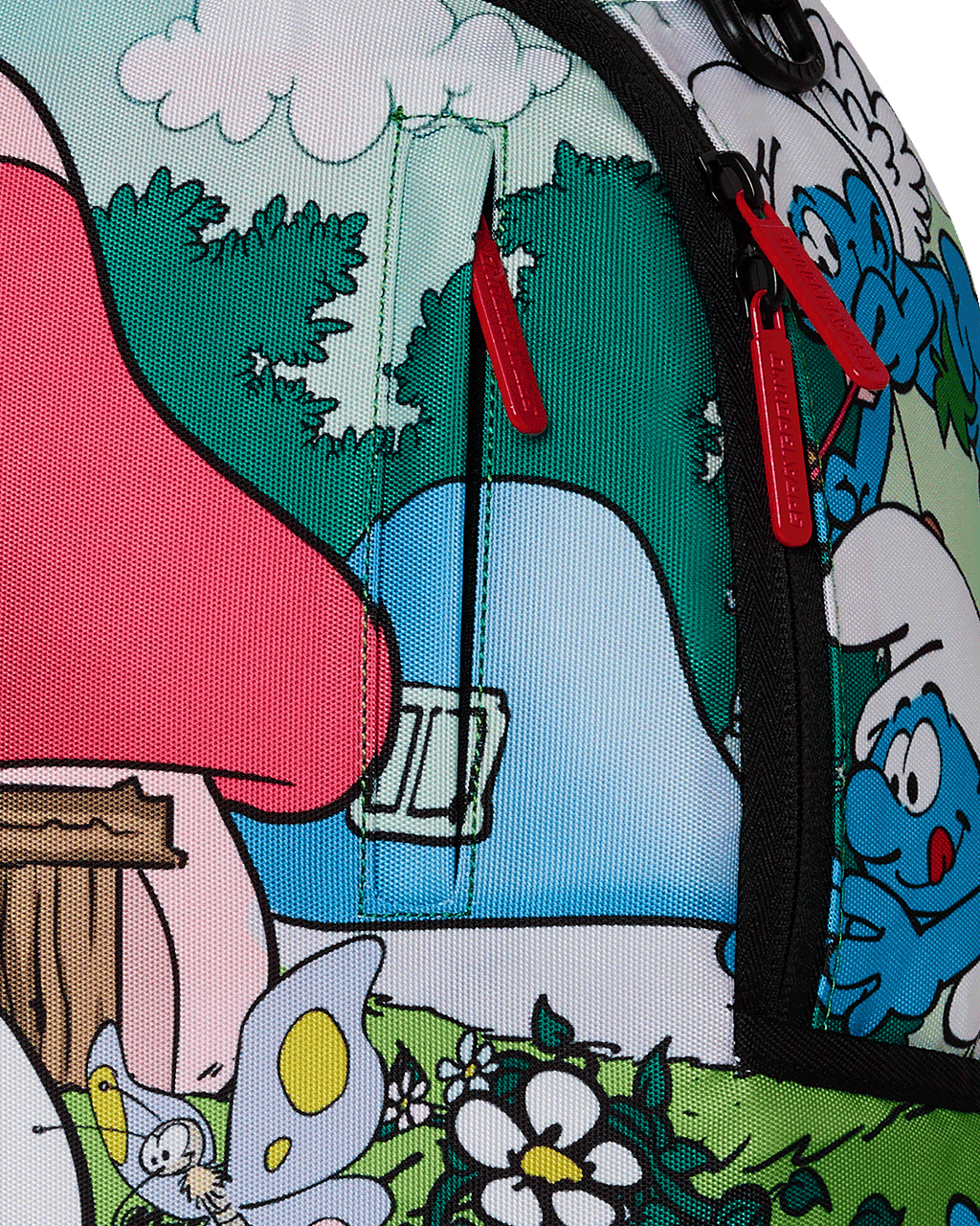 SPRAYGROUND SMURFS IN THE GARDEN BACKPACK