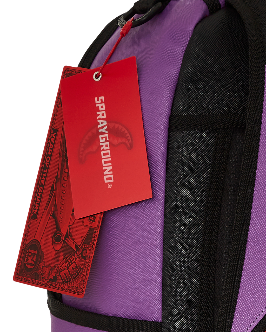 SPRAYGROUND SHARK CENTRAL PURPLE VENOM BACKPACK