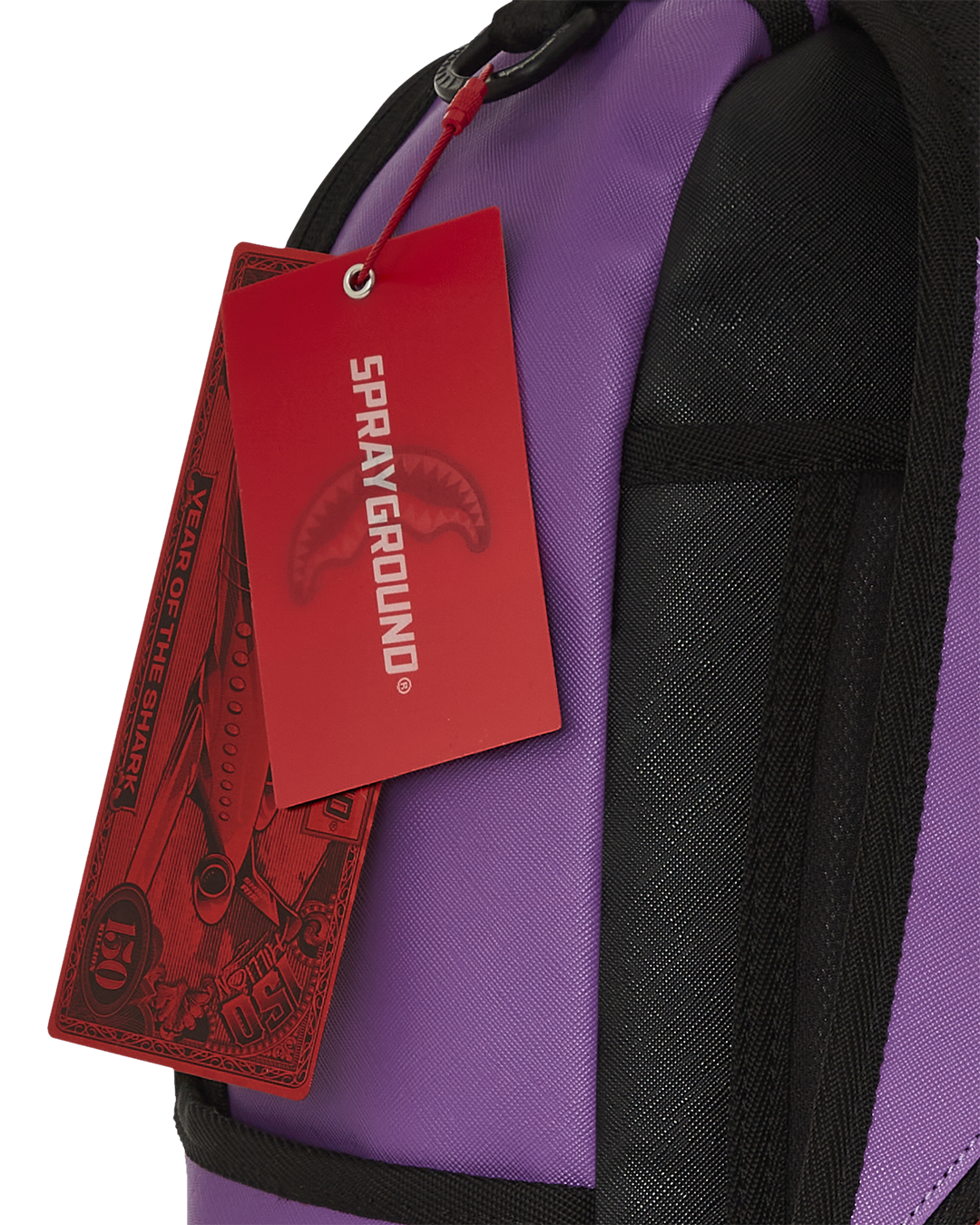 SPRAYGROUND SHARK CENTRAL PURPLE VENOM BACKPACK