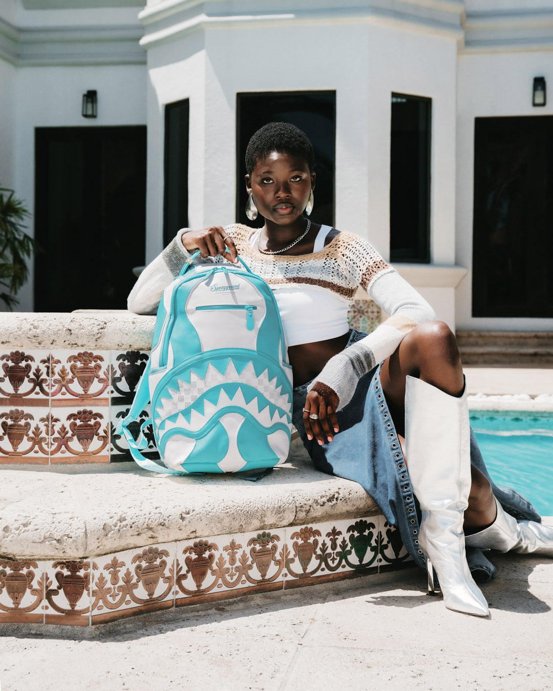 SPRAYGROUND PRESTIGE PLAYER DLXV BACKPACK