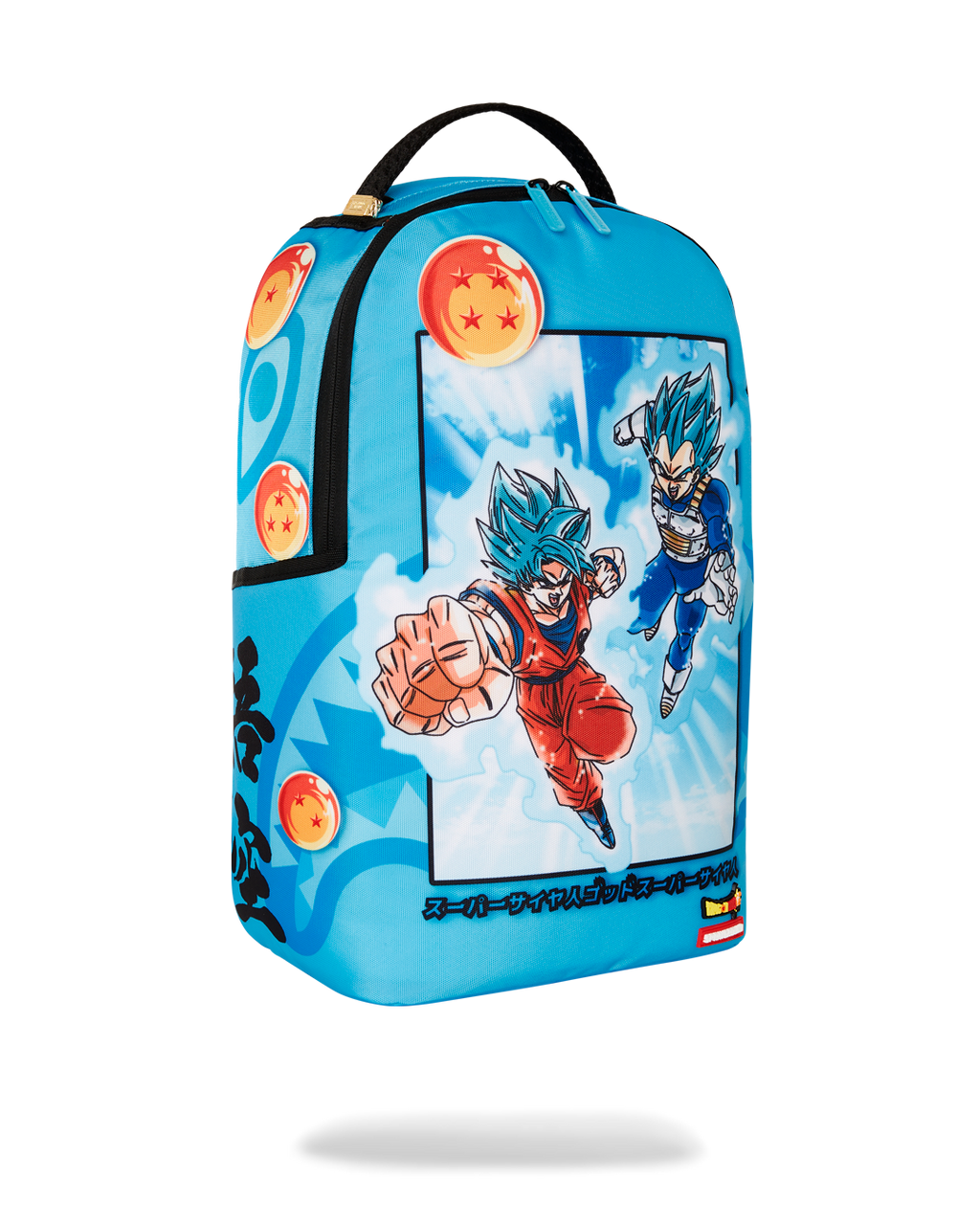 SPRAYGROUND DRAGON BALL Z SUPER SAIYAN BLUE GOKU AND VEGETA