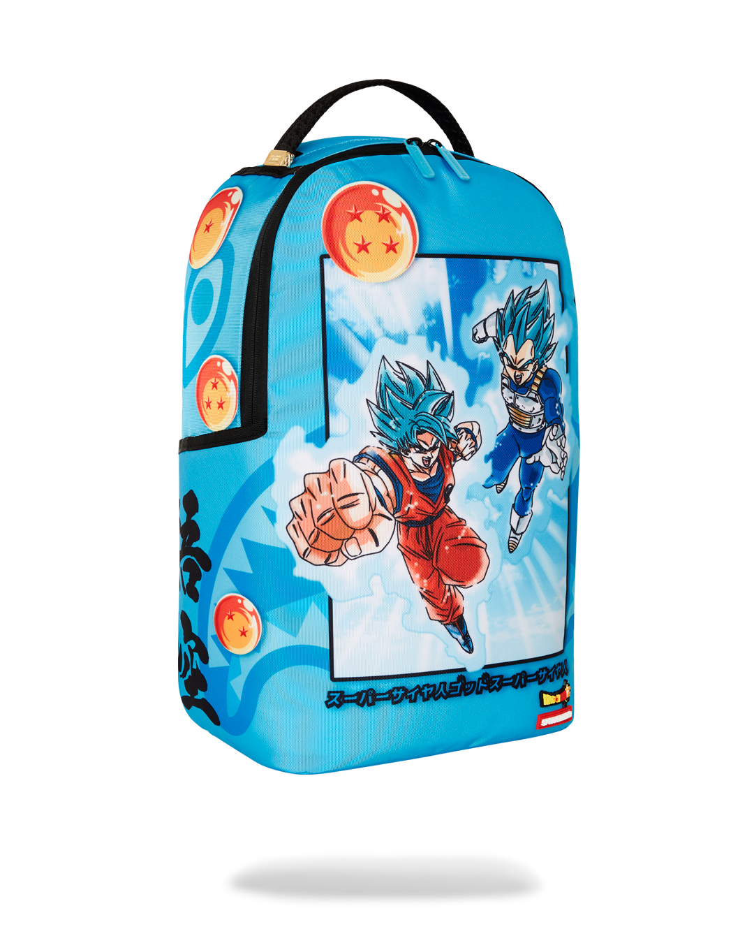 SPRAYGROUND DRAGON BALL Z SUPER SAIYAN BLUE GOKU AND VEGETA