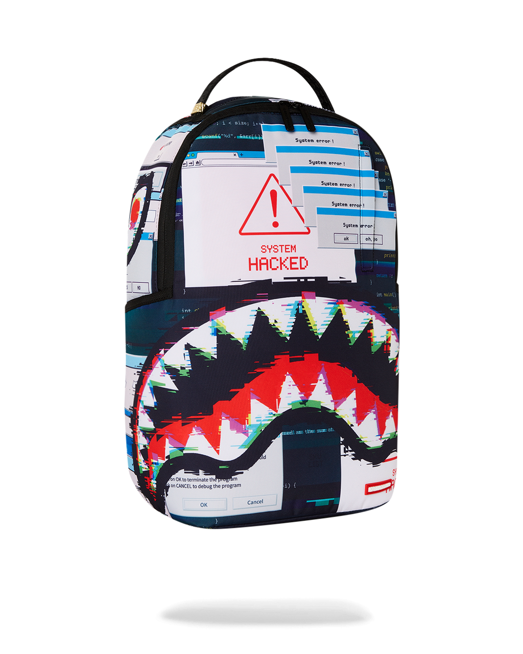 SPRAYGROUND HACKED & STACKED BUT I STILL GOT YOUR BACK DLXR BACKPACK