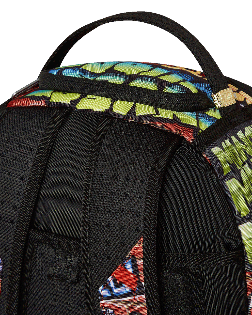 SPRAYGROUND MONOPOLY GRAFFITI GOLD RUSH DLXR BACKPACK
