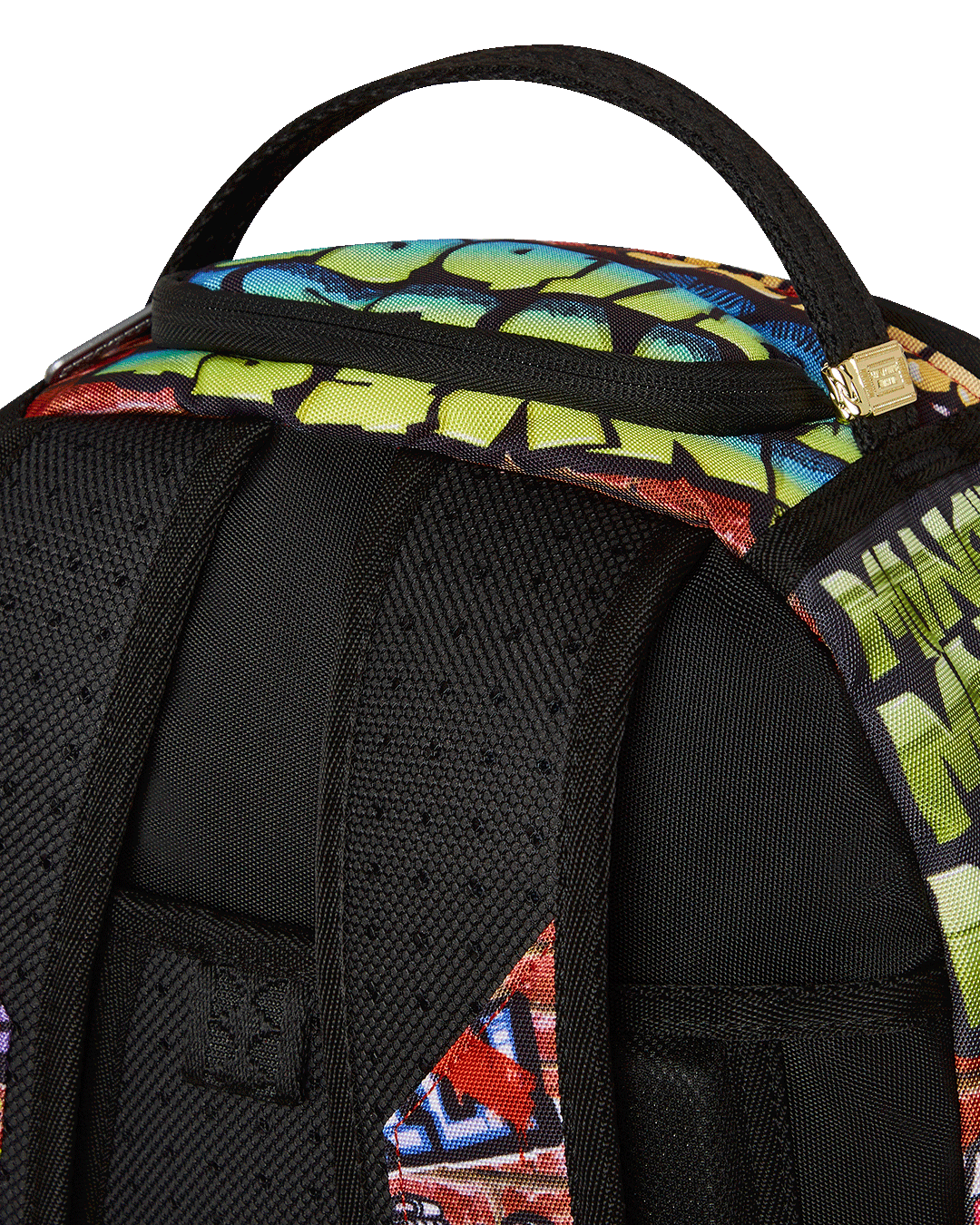 SPRAYGROUND MONOPOLY GRAFFITI GOLD RUSH DLXR BACKPACK