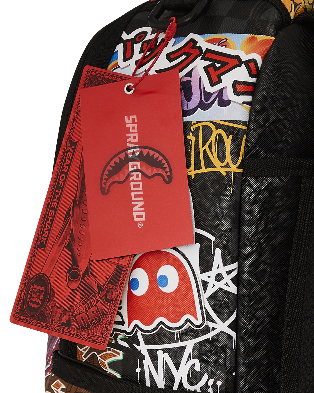 SPRAYGROUND PACMAN LEVELED-UP ART BACKPACK