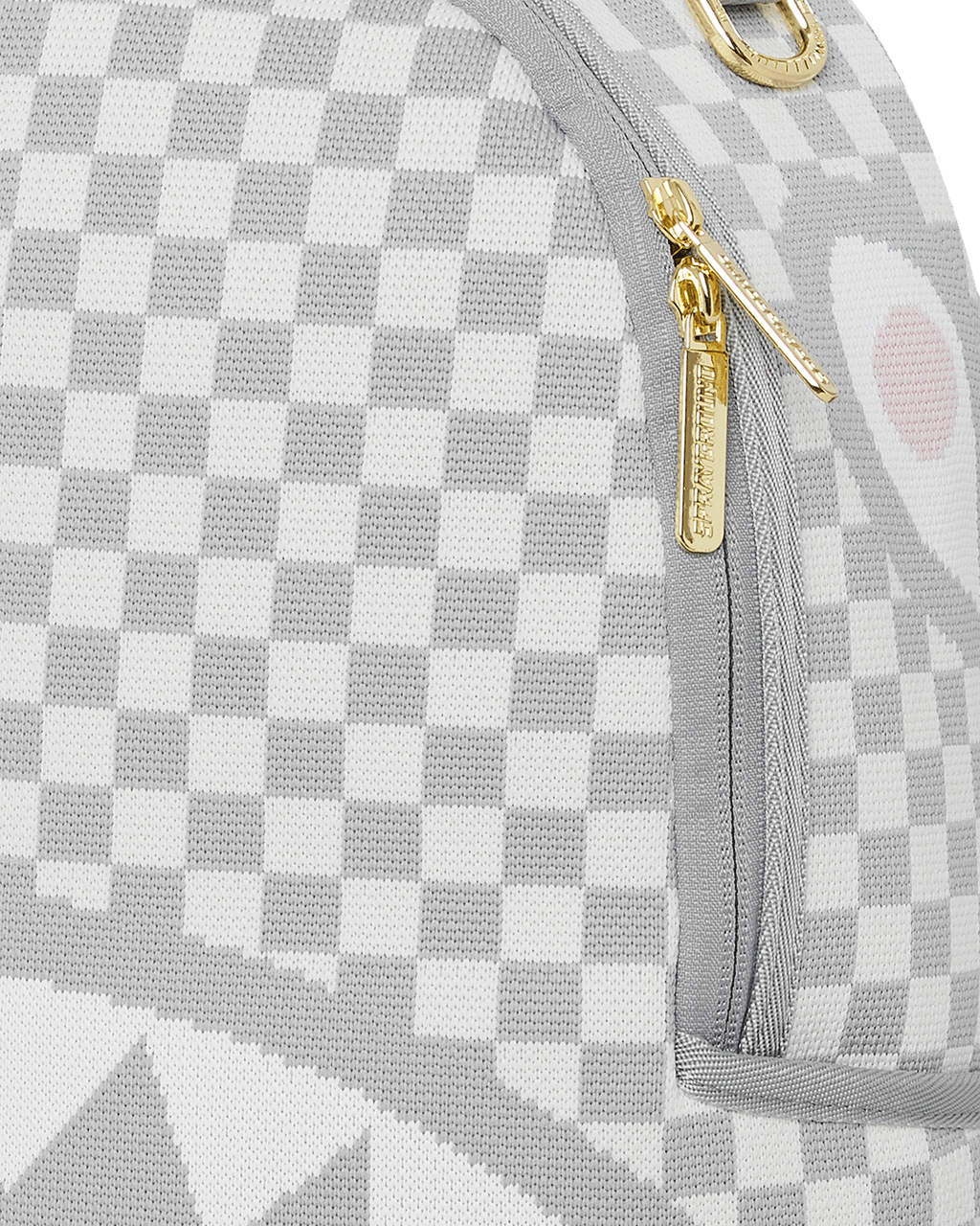SPRAYGROUND KNIT SHARKS IN PARIS IN CREAM DLX BACKPACK