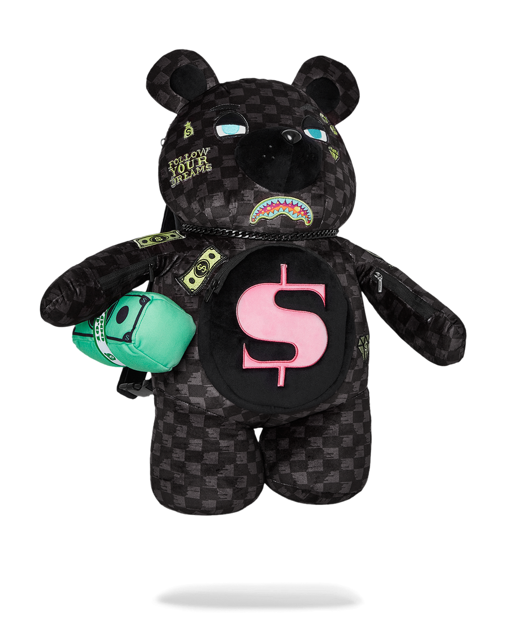 SPRAYGROUND SLIME TAKEOVER MONEYBEAR BACKPACK