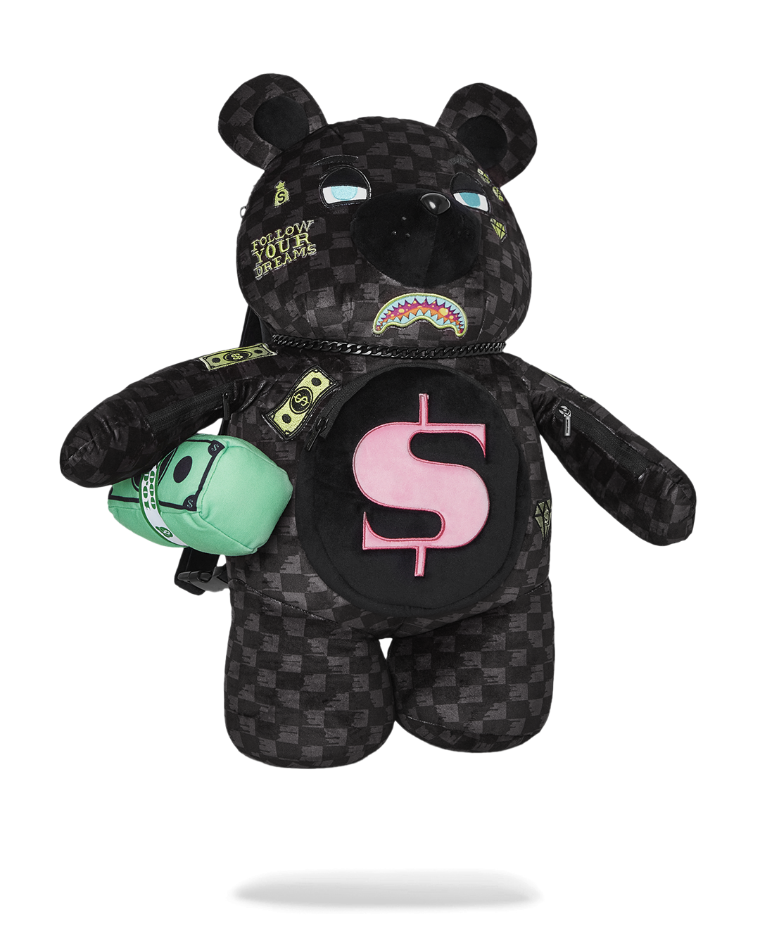 SPRAYGROUND SLIME TAKEOVER MONEYBEAR BACKPACK