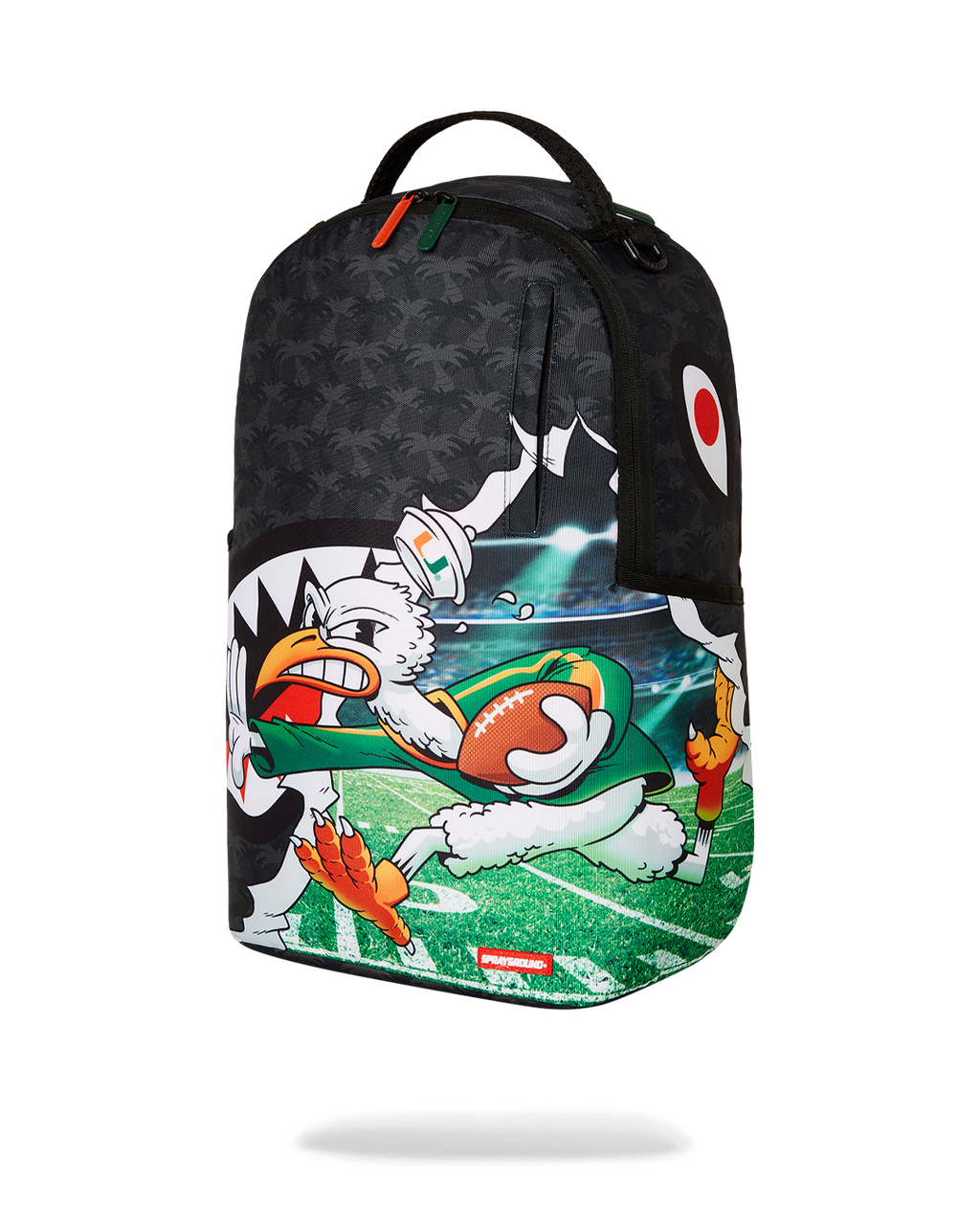 SPRAYGROUND UNIVERSITY OF MIAMI TOUCHDOWN BACKPACK