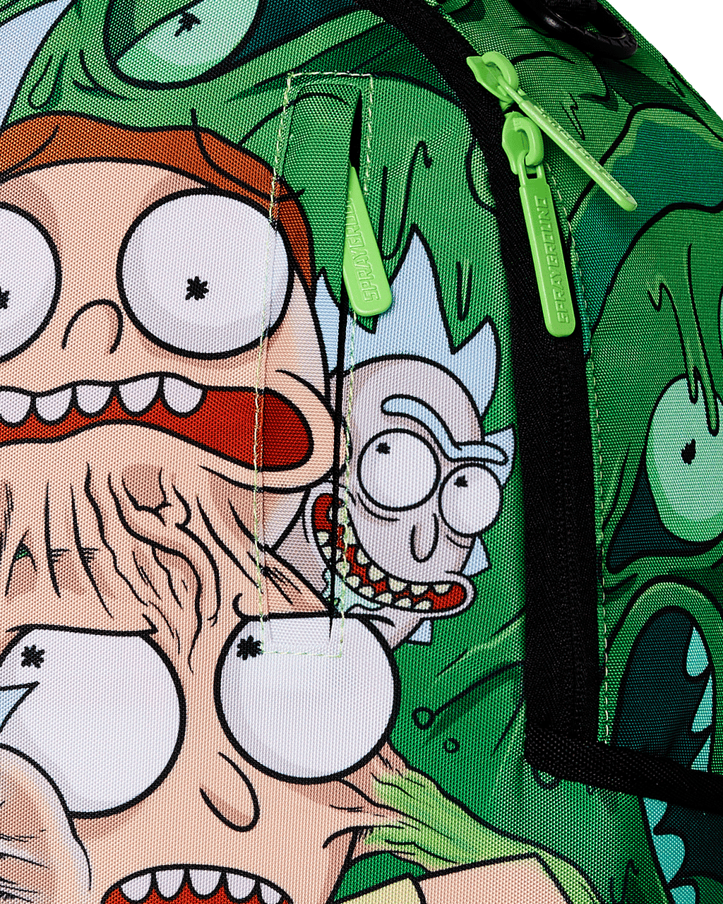 SPRAYGROUND RICK AND MORTY MERGIFIED MANIA BACKPACK