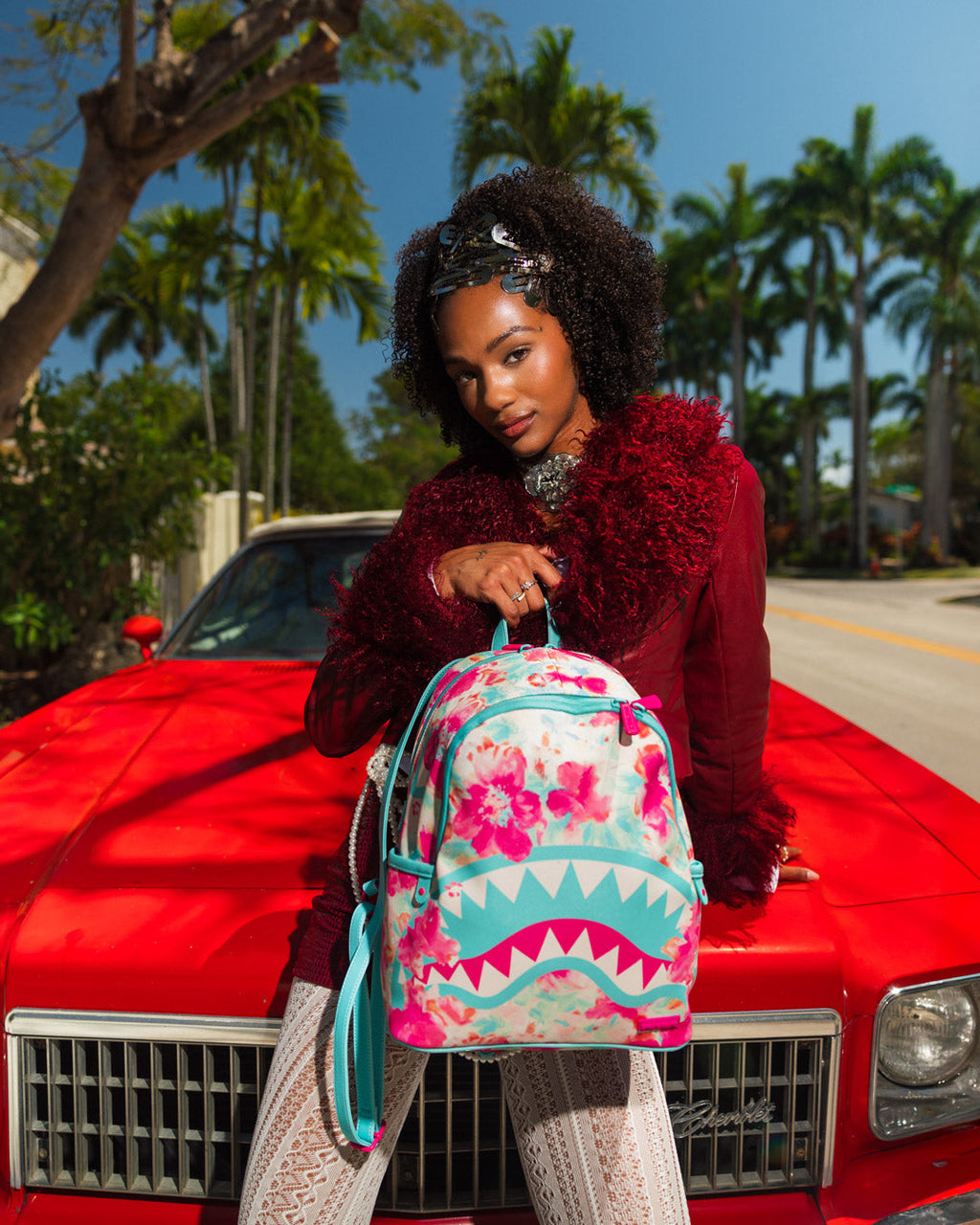 SPRAYGROUND GARDEN DELIGHT SAVAGE BACKPACK