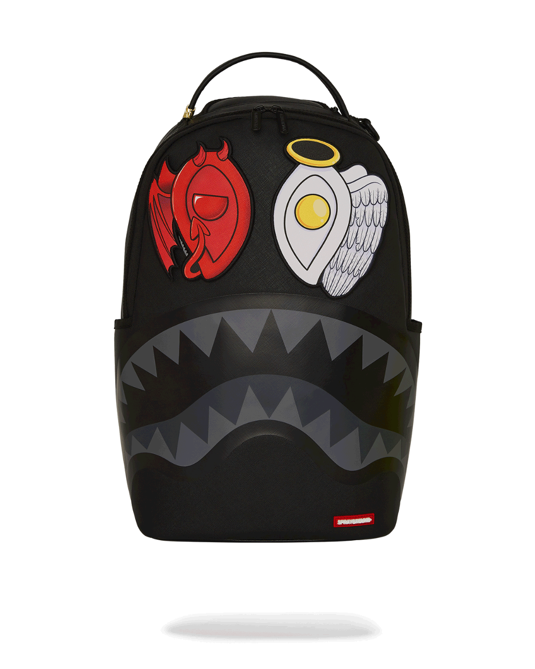 SPRAYGROUND SPLIT SAINT VELCRO REMOVABLE 6 EYES SHARK BACKPACK