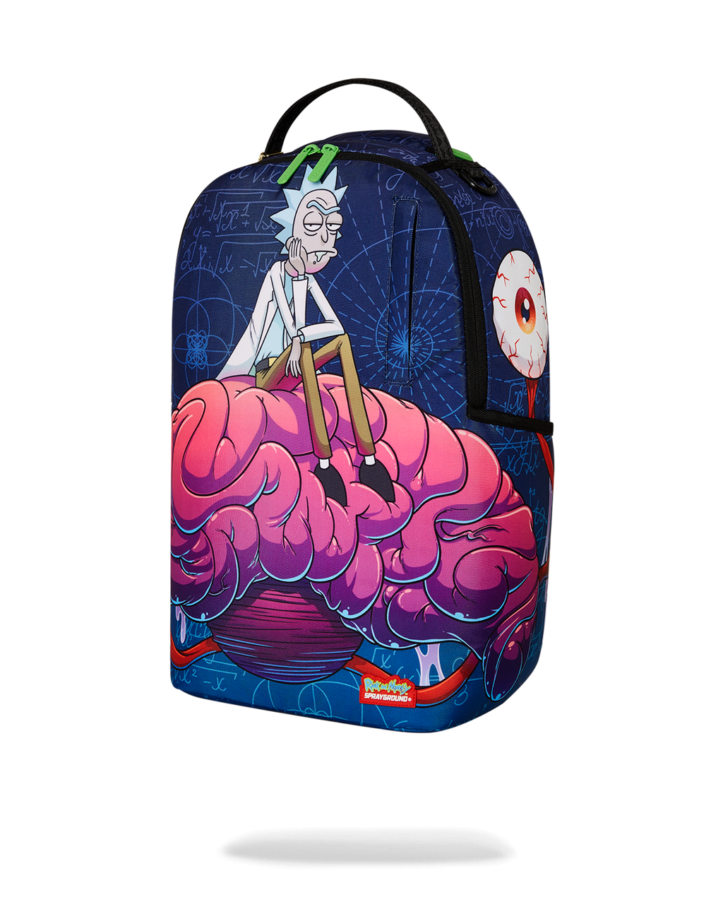 SPRAYGROUND RICK AND MORTY BRAIN SHARK DLXR BACKPACK