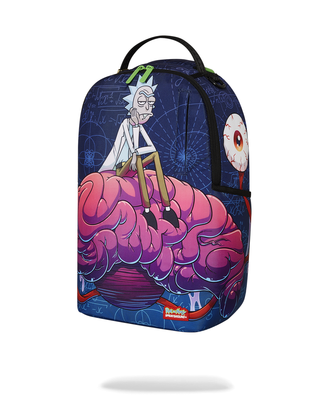 SPRAYGROUND RICK AND MORTY BRAIN SHARK DLXR BACKPACK