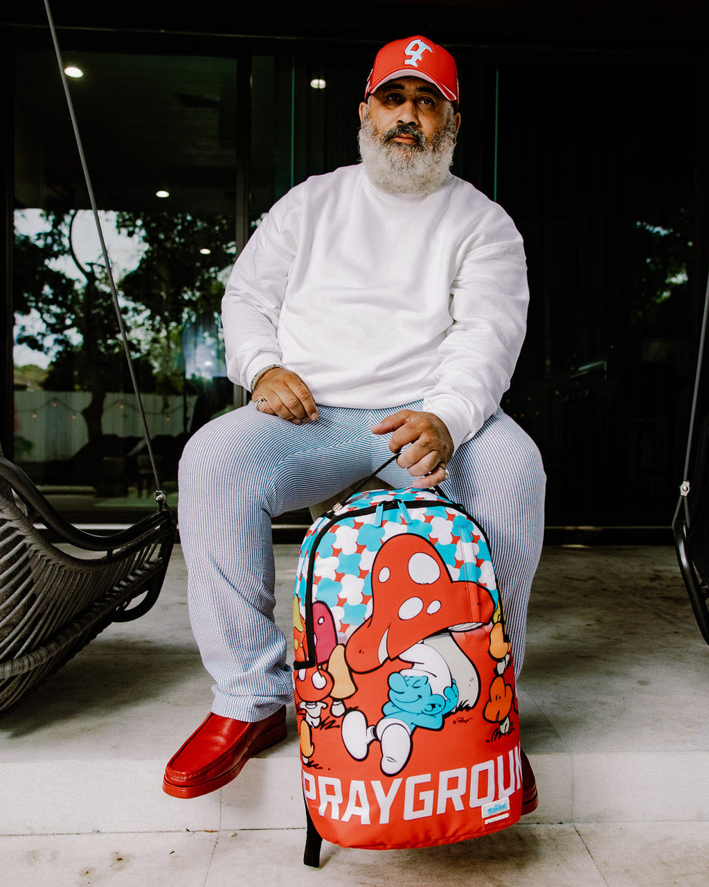 SPRAYGROUND SMURFS SLEEPY DAYZ BACKPACK