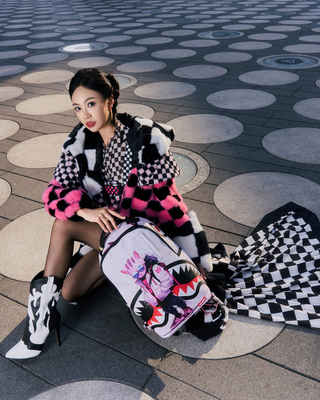 SPRAYGROUND KITTY CASH DROPOUT DREAMER BACKPACK